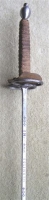 4. 18th c. foil with IN SOLINGEN blade & figure-of-8 guard